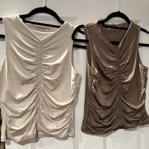(2) NWOT ABERCROMBIE CROP TANKS